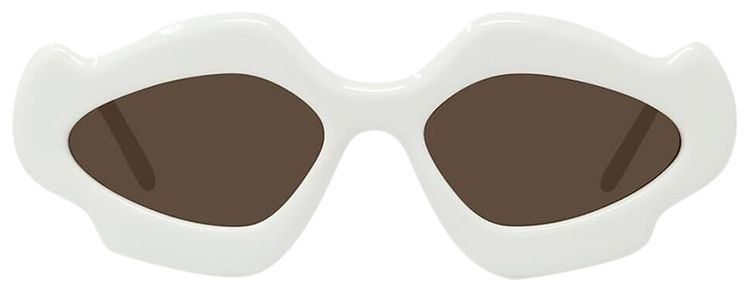 Loewe Paulas Ibiza Flame Sunglasses WhiteBrown