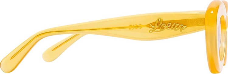 Loewe Curvy Sunglasses Shiny YellowRoviex