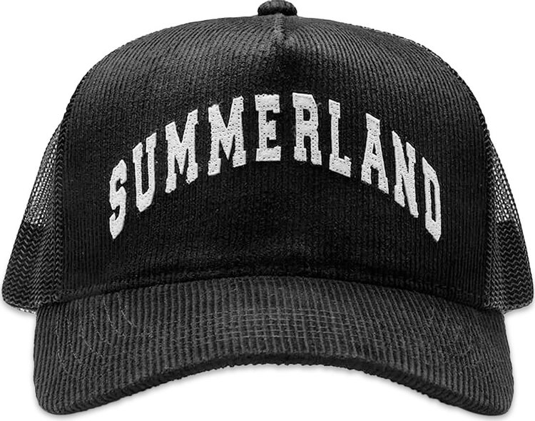 Nahmias Summerland Corduroy Trucker Hat 'Sand'