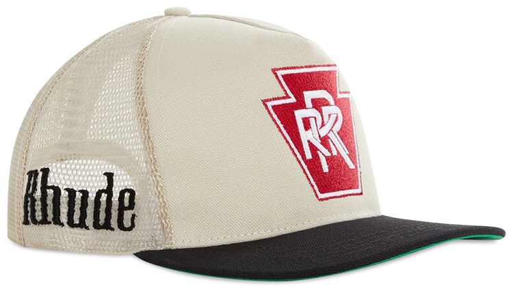 Rhude Triple R Trucker Hat StoneBlack