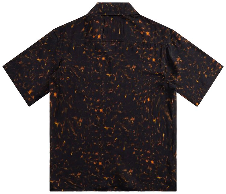 Rhude Rayon Tortoise Shirt BlackMulticolor