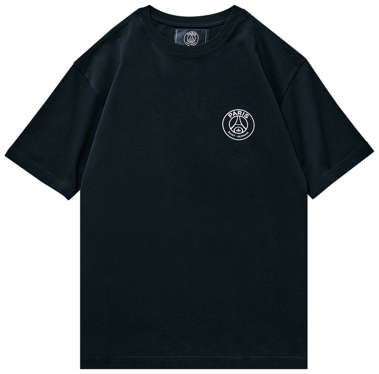 Paris Saint Germain x EDIFICE Japan Mt Fuji T Shirt Black