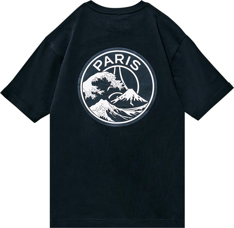 Paris Saint-Germain x EDIFICE Japan Mt. Fuji T-Shirt 'Black'