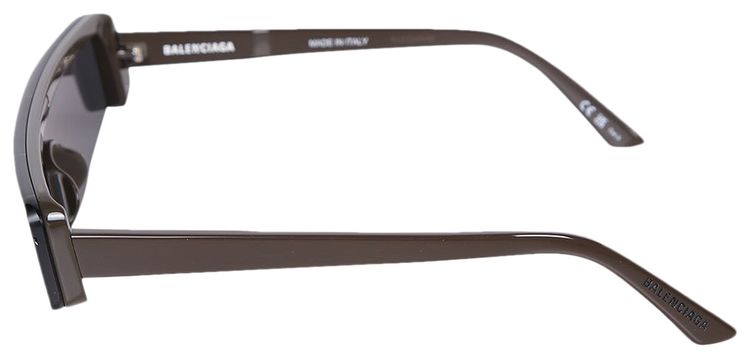 Balenciaga Ski Rectangle Sunglasses Grey