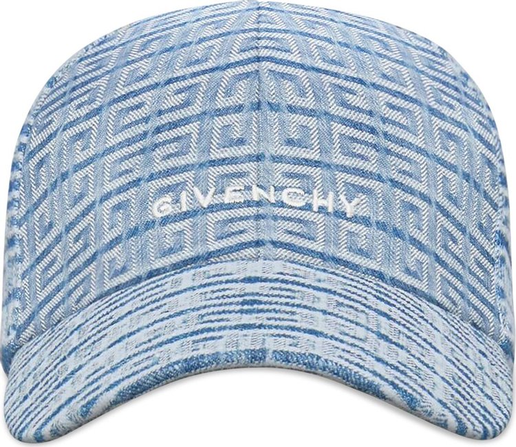 Givenchy 4G Logo Denim Baseball Cap 'Light Blue'
