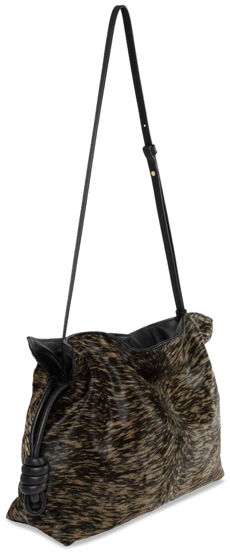 Loewe Flamenco Clutch Bag Dark Khaki Green