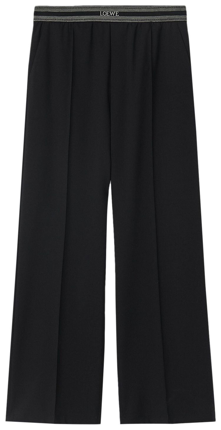 Loewe Wide Leg Pants Black