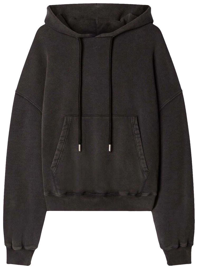 Off White Super Moon Arrow Over Hoodie BlackMulticolor