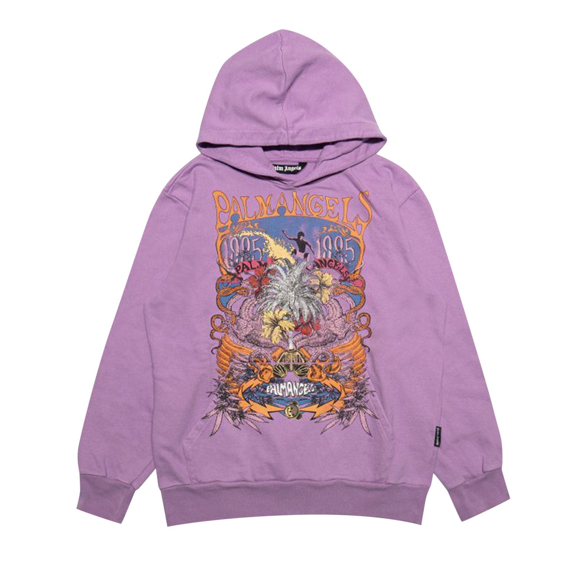 Palm angels store multicolor hoodie