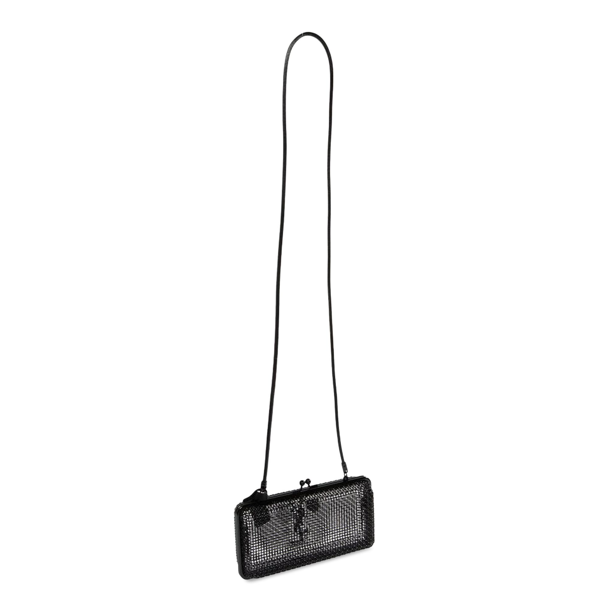 Buy Saint Laurent Minaudiere Cage Shoulder Bag 'Black