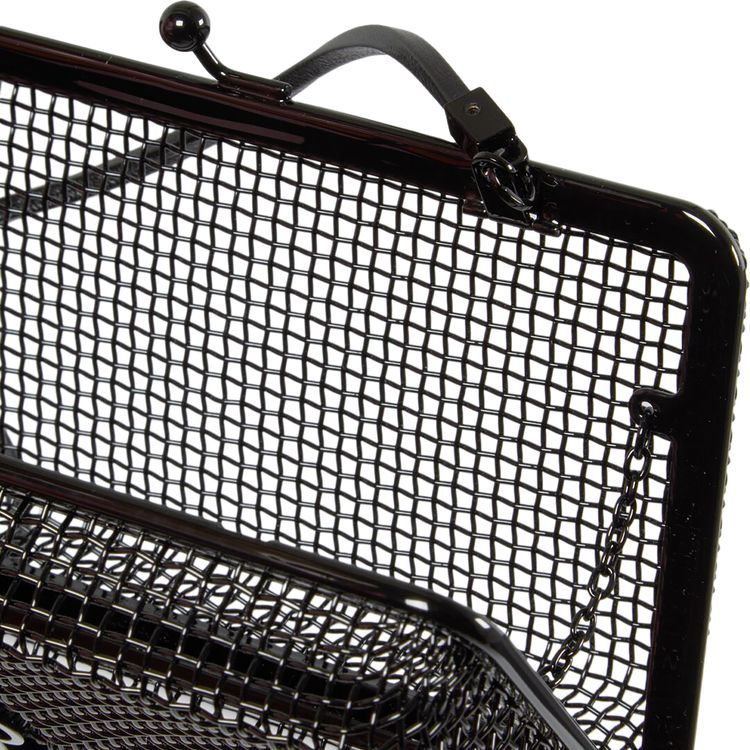 Saint Laurent Minaudiere Cage Shoulder Bag Black