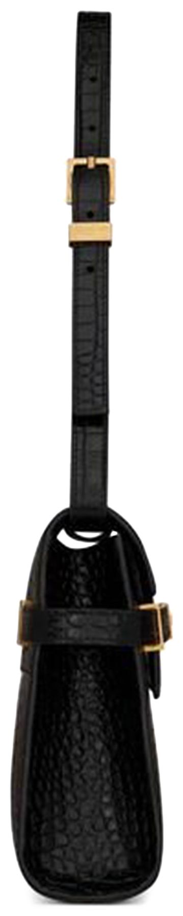 Saint Laurent Manhattan Small Shoulder Bag Black