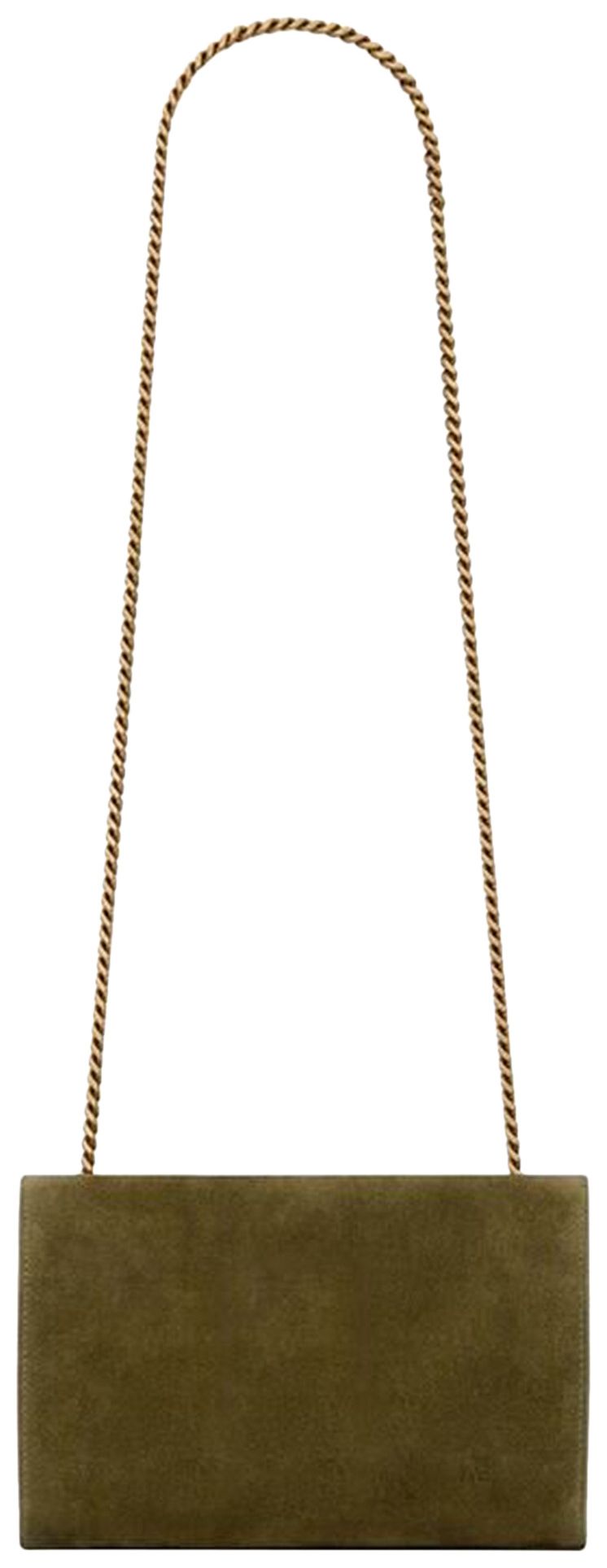 Saint Laurent Kate Suede Shoulder Bag Loden Green