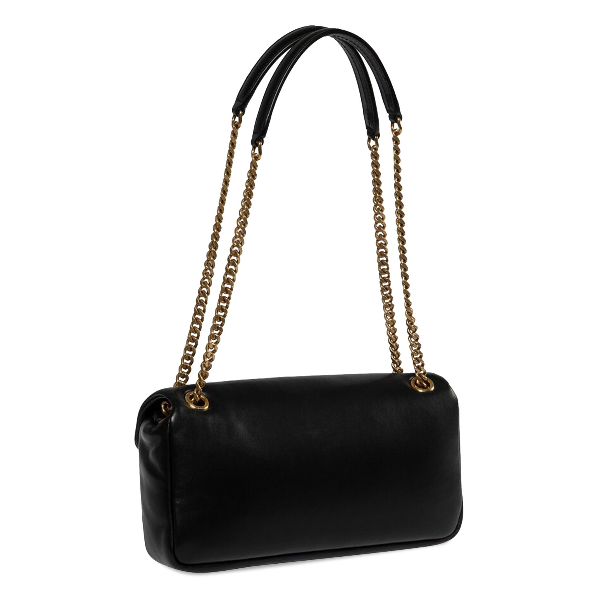 Buy Saint Laurent Calypso Padded Shoulder Bag 'Black