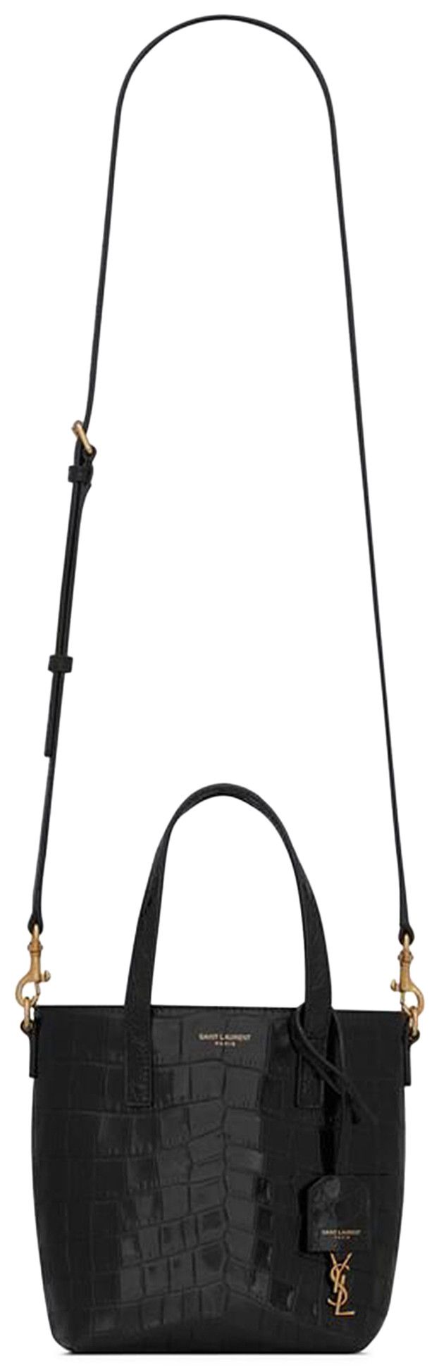 Saint Laurent Mini Toy Shopper Bag Black