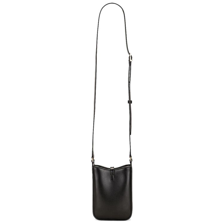 Saint Laurent Mini Le 5 A 7 Pouch Bag Black