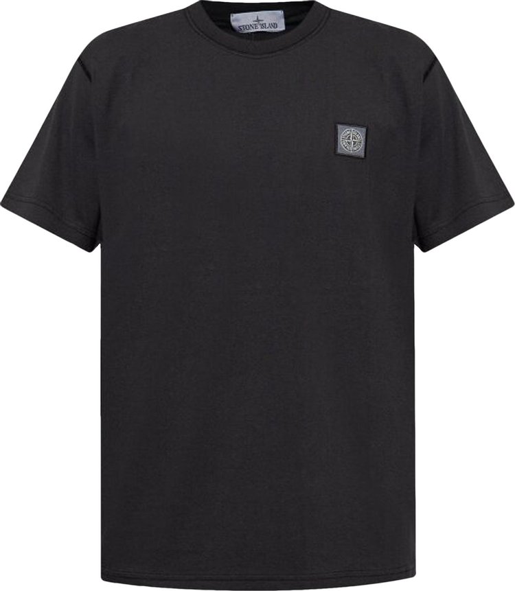 Stone Island Logo Patch T-Shirt 'Black'
