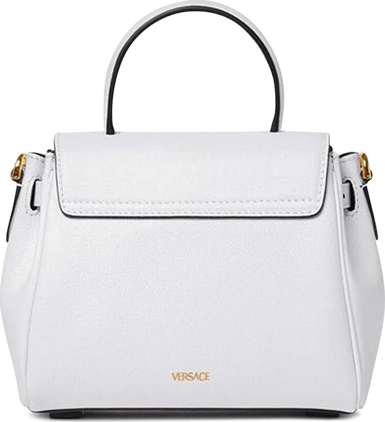 Versace La Medusa Small Handbag Optical WhiteVersace Gold