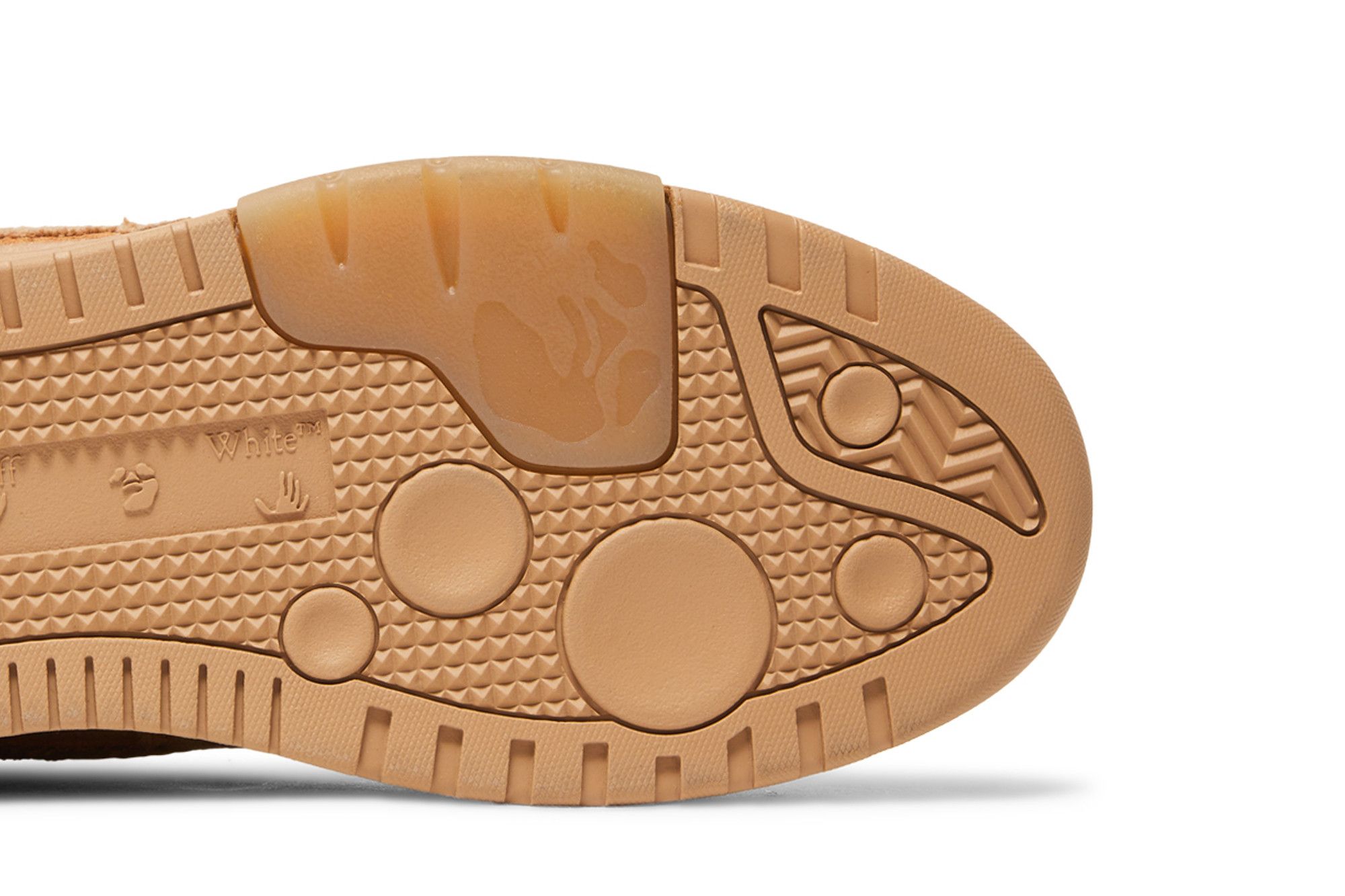 Buy Off-White Out of Office 'Camel' - OMIA189F22FAB001 6262 | GOAT