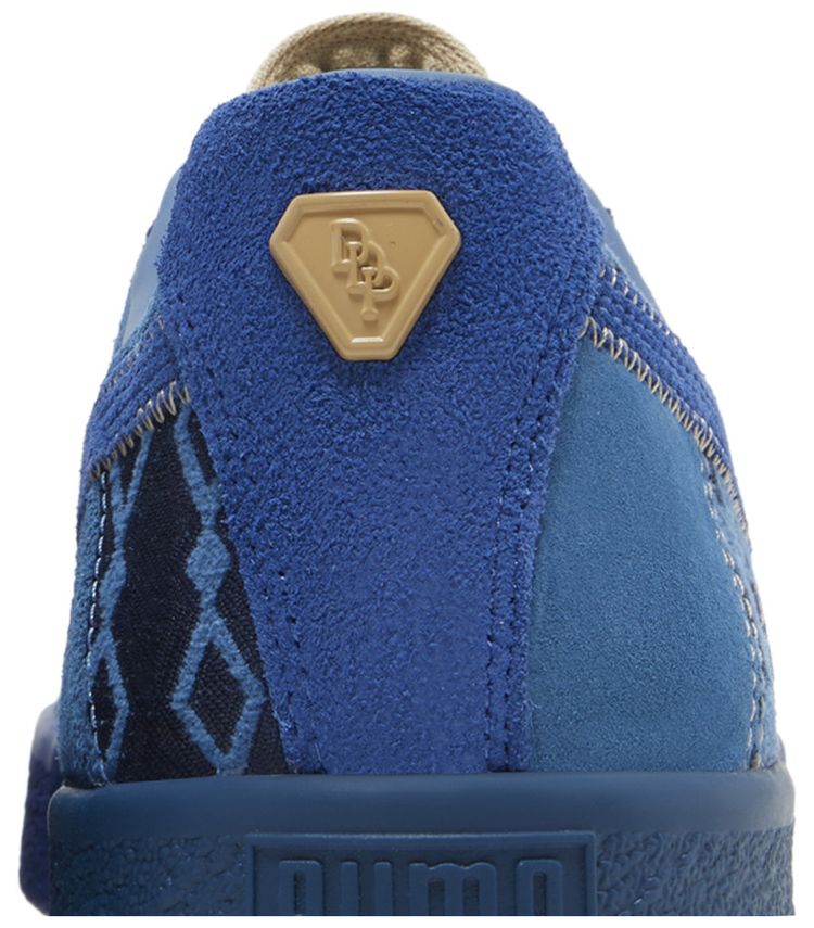 Dapper Dan x Puma Clyde Vintage Pre Game Runway   Blue
