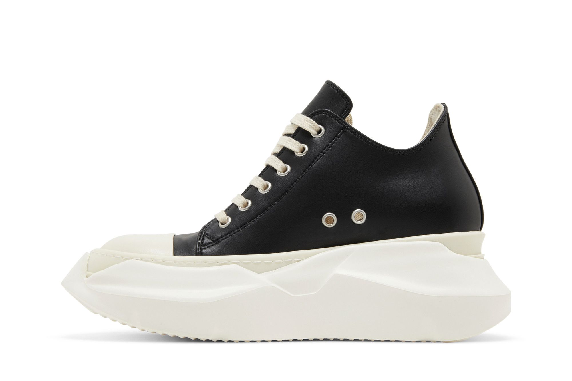 RICK OWENS Black Strobe Sneakers – TOPDROP-NEWYORK