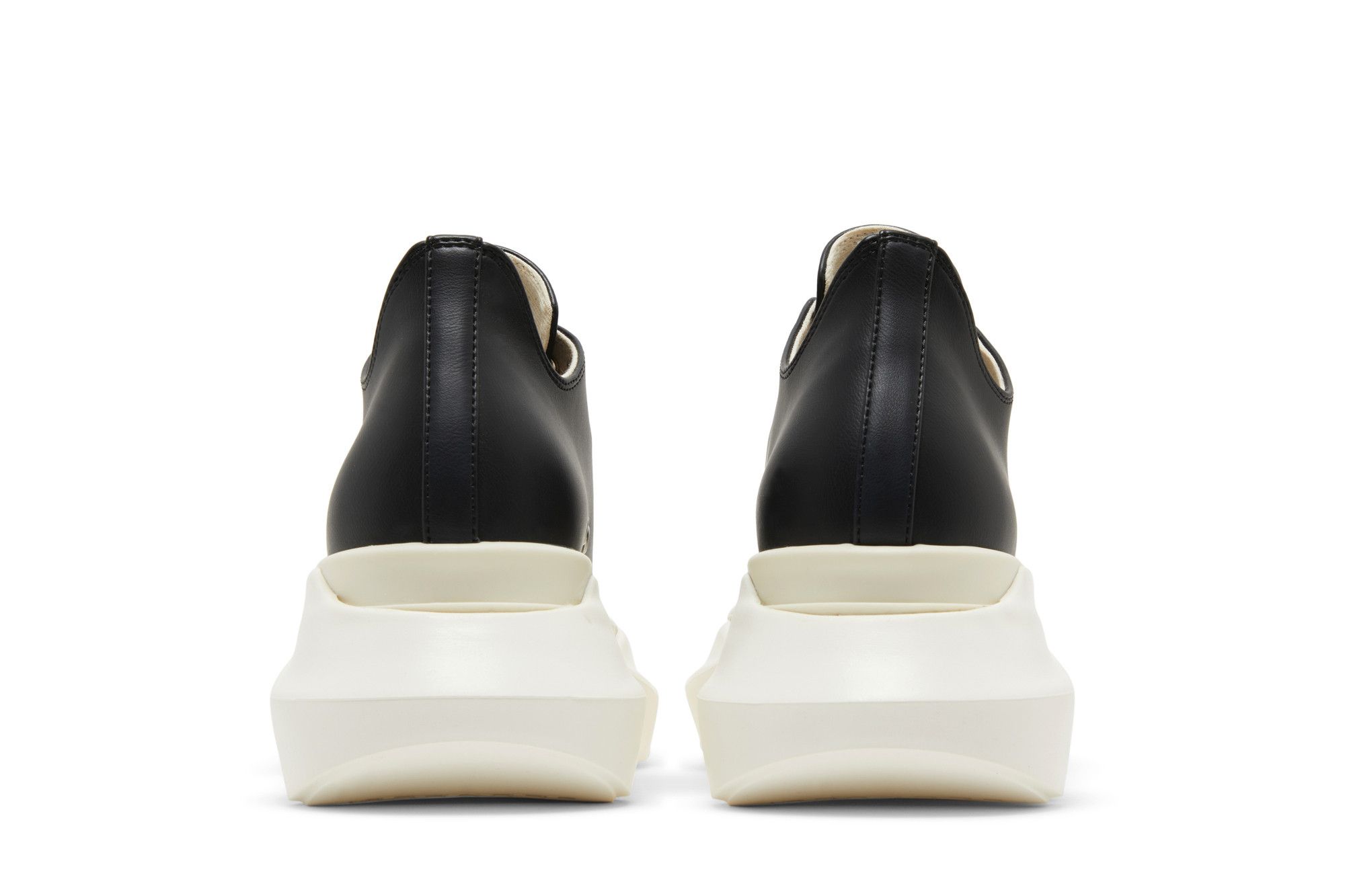 Buy Rick Owens Wmns DRKSHDW Strobe Leather Abstract Low