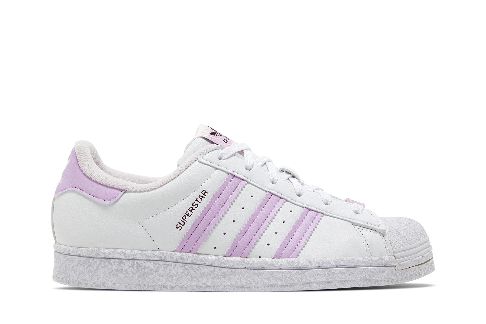 Adidas superstar sales real lilac