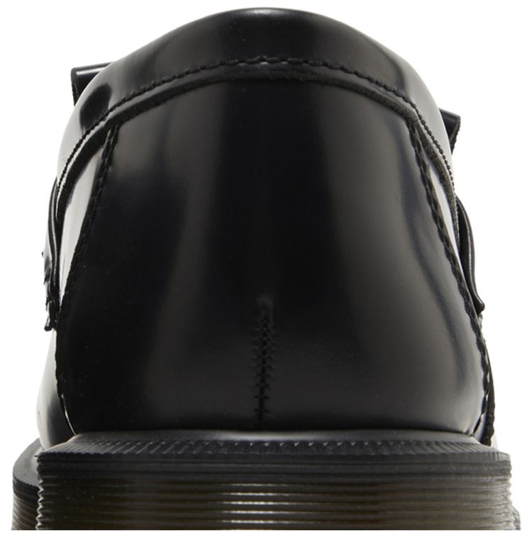 Adrian Snaffle Smooth Leather Kiltie Loafer Black