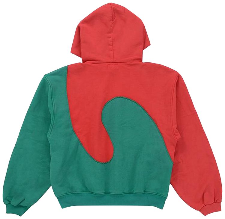 ERL Swirl Hoodie RedGreen
