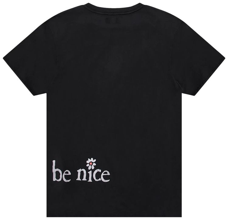 ERL Venice Knit T Shirt Black