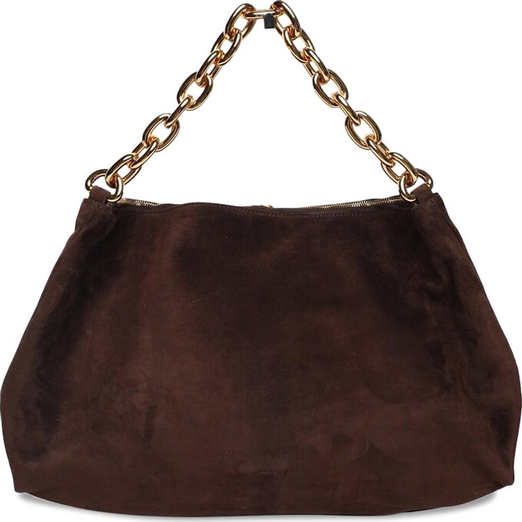 Khaite Clara Shoulder Bag Coffee