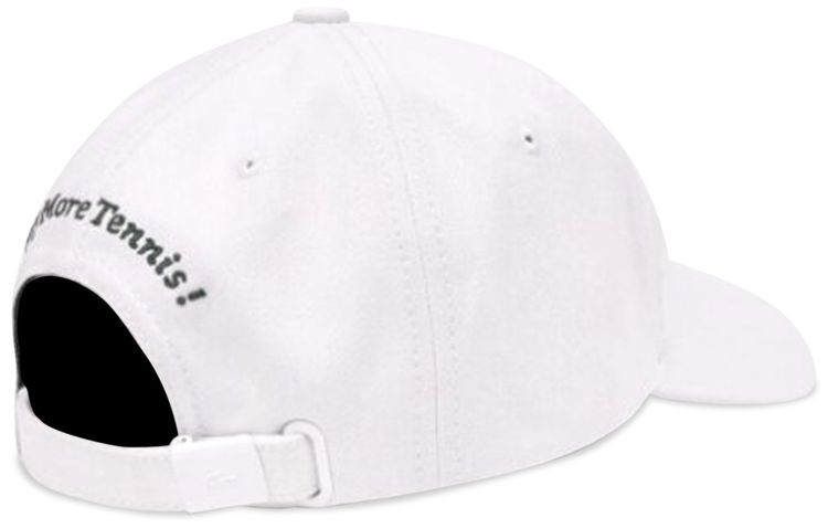 Sporty  Rich x Lacoste Serif Hat Farine