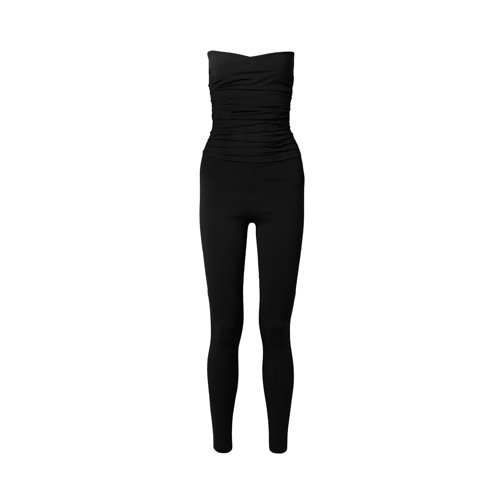 Buy Khaite Tela Catsuit 'Black' - 9286400 200 | GOAT