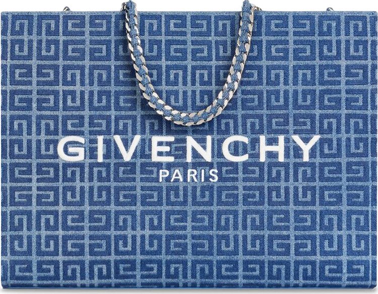 Givenchy Medium G-Tote Shopping Bag 'Medium Blue'