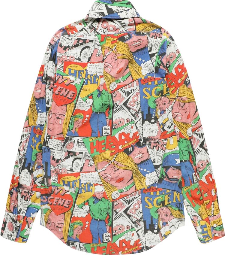 ERL Printed Shirt Comic Book