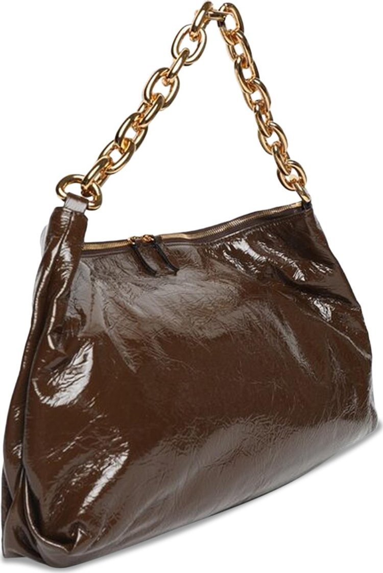 Khaite Clara Shoulder Bag Coffee