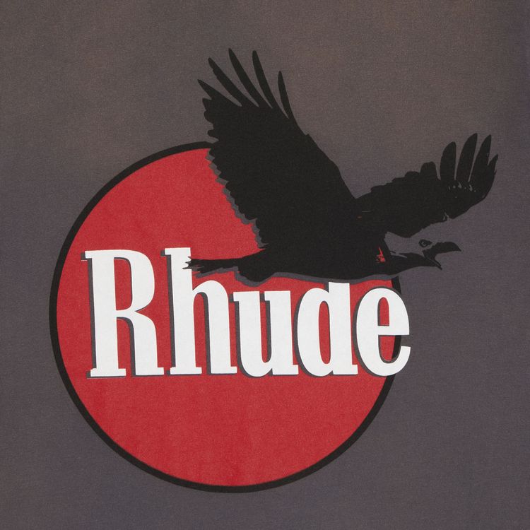 Rhude Eagle Logo Tee Vintage Grey