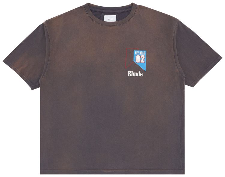 Rhude 02 Tee Vintage Grey