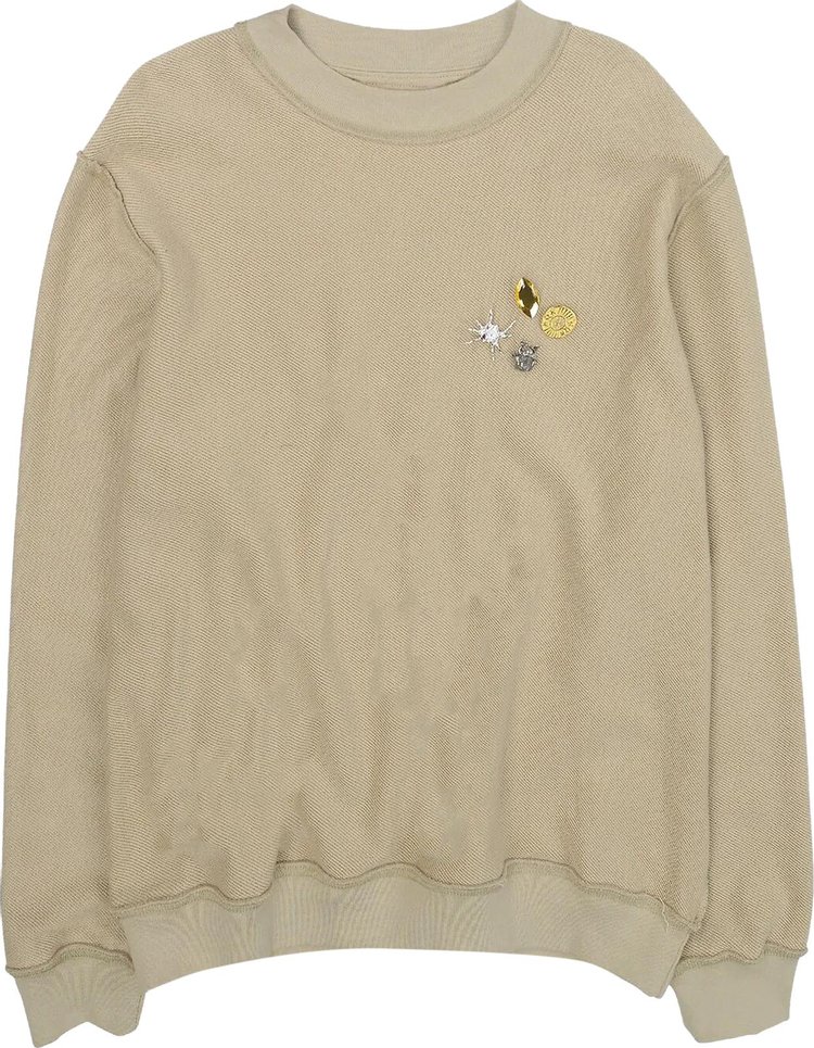 Song for the Mute Slim Crewneck Pullover 'Oat'