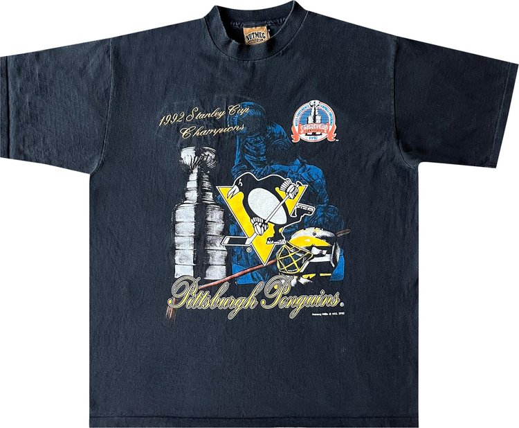 Vintage Pittsburgh Penguins Tee 'Black'