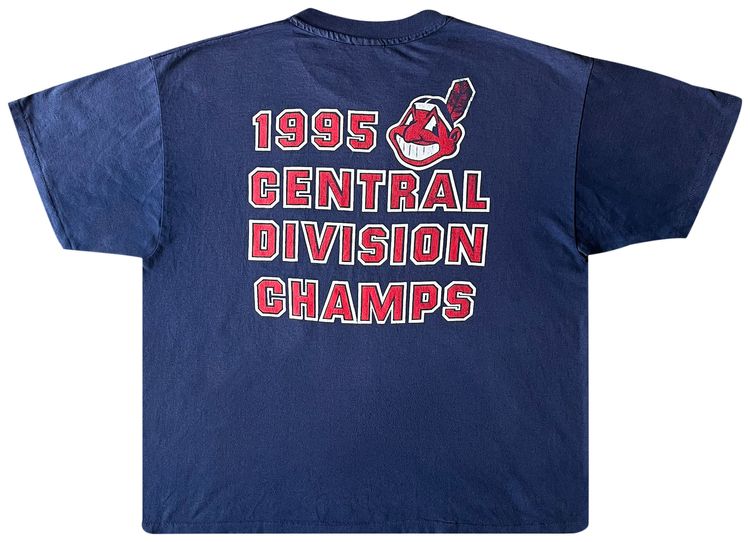 Vintage Cleveland Indians Tee Navy