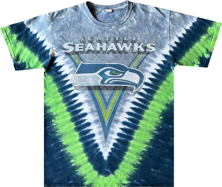 Vintage Seattle Seahawks Tee 'Tie-Dye'