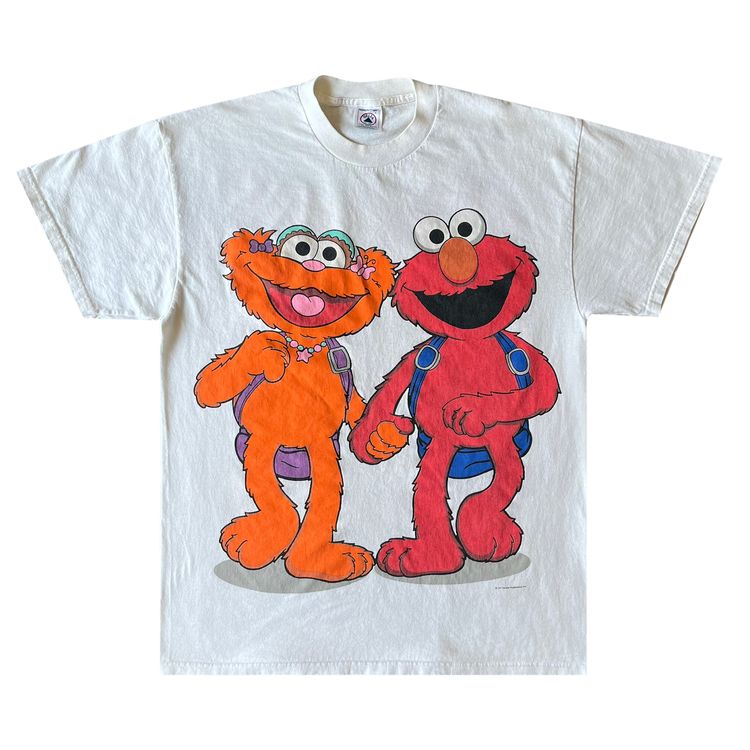 Vintage Elmo Tee White