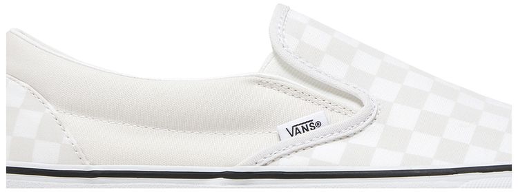 Vans Classic Slip On Color Theory   Checkerboard White
