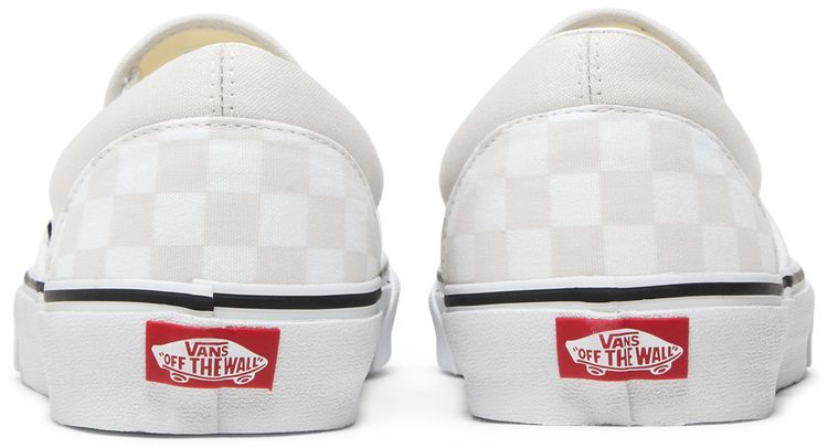 Vans Classic Slip On Color Theory   Checkerboard White
