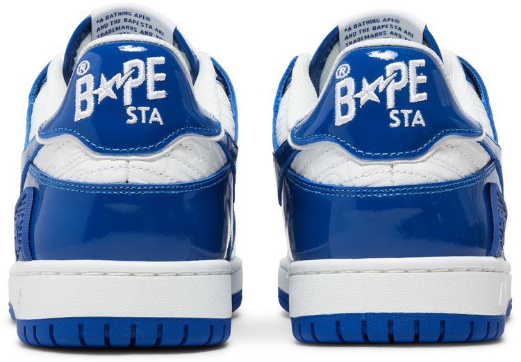 BAPE Sk8 Sta 5 Luxury Sport Monogram   Blue