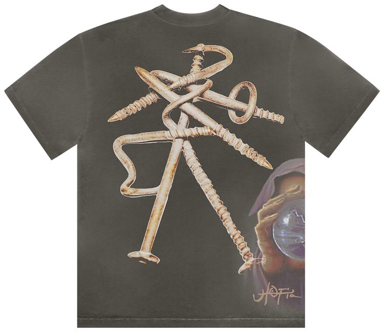 Cactus Jack by Travis Scott Screwed Tee Black