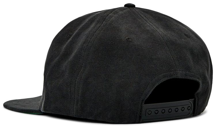 Rhude Off Road Washed Canvas Hat Black