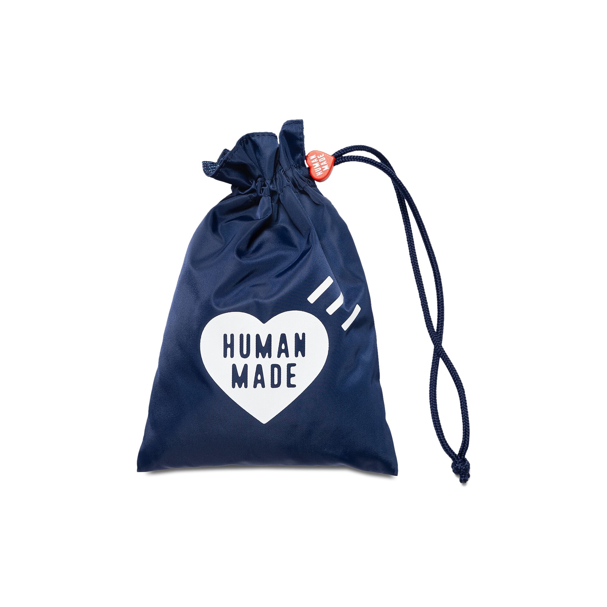 Buy Human Made Drawstring Bag 'Indigo' - HM25GD151 INDI | GOAT