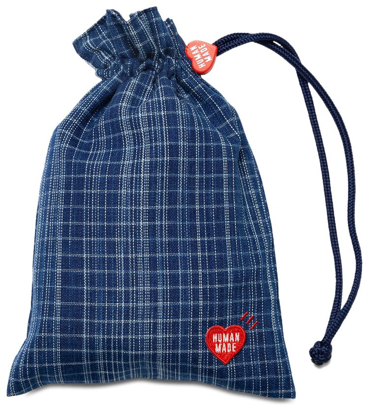 Human Made Drawstring Bag Indigo
